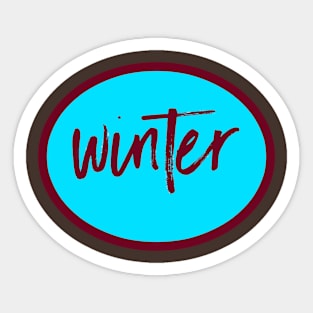 winter Sticker